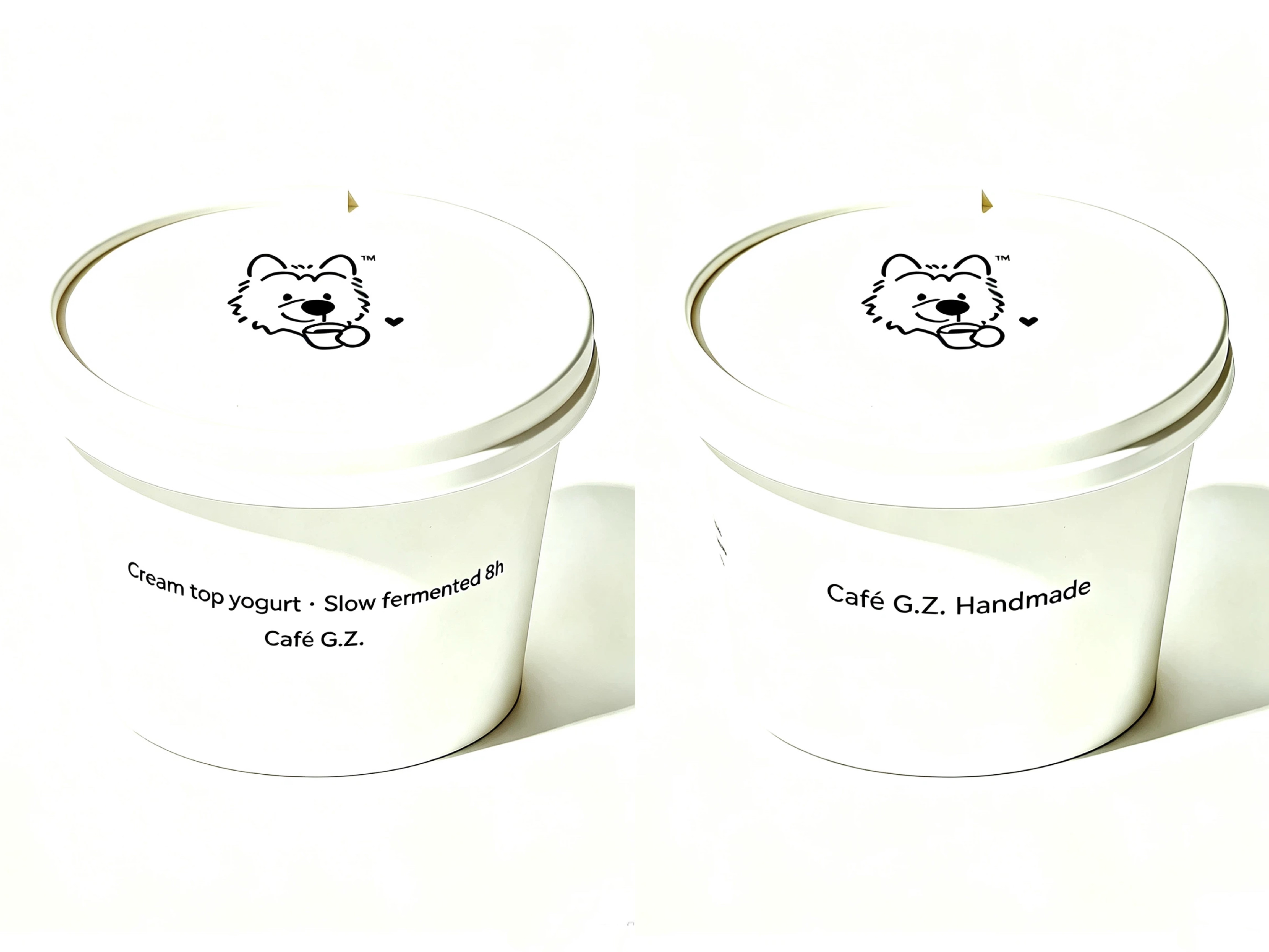 Café G.Z. 奶皮子酸奶包装